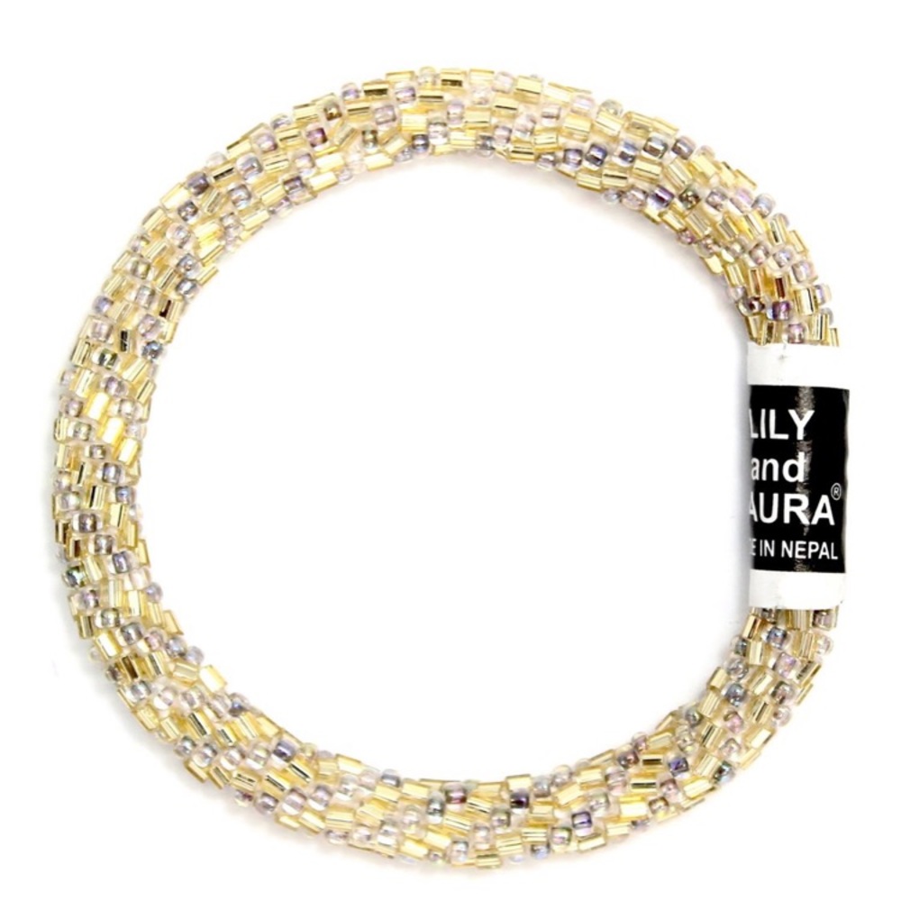 LILY and LAURA Gold Drama Bracelet
